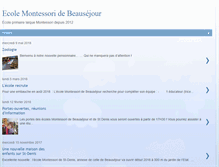 Tablet Screenshot of montesourire.com